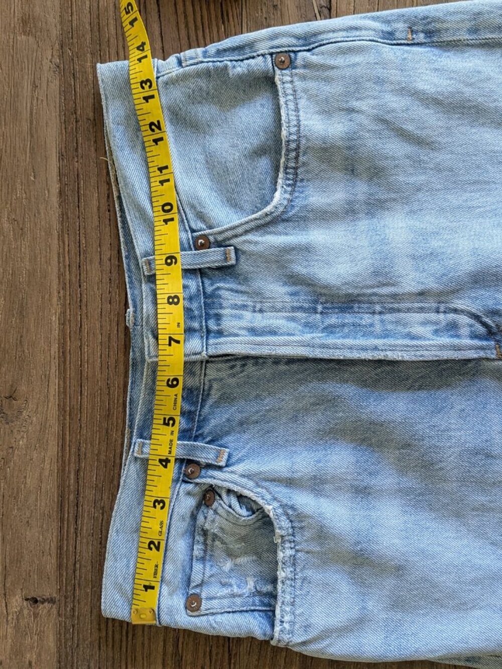 Agolde Riley High Rise Straight Crop Size 27 - Picture 11 of 14